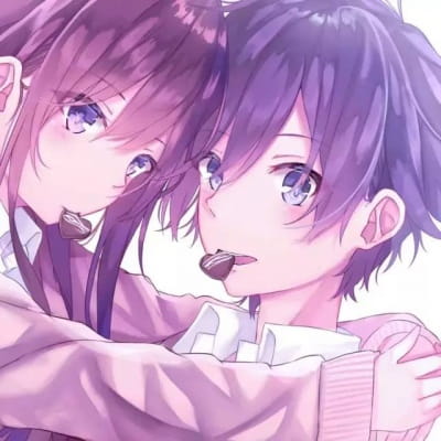 高冷霸气情侣头像动漫