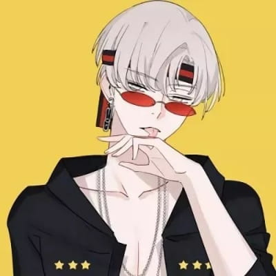 高冷霸气情侣头像动漫