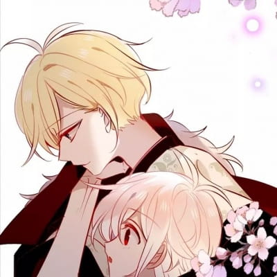 心动情侣头像动漫