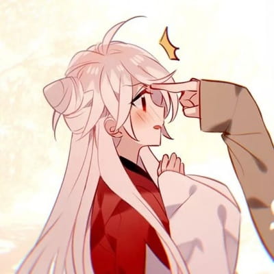 可爱撒娇动漫情侣头像