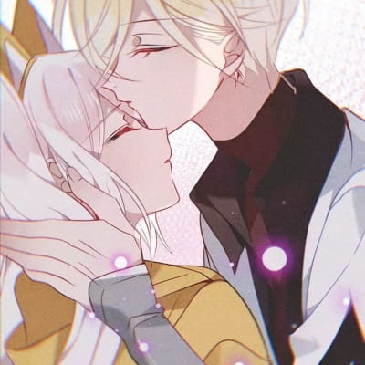 可爱撒娇动漫情侣头像