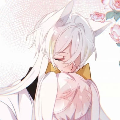 可爱撒娇动漫情侣头像