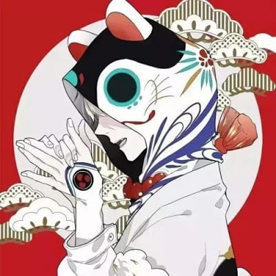 一左一右情侣头像动漫