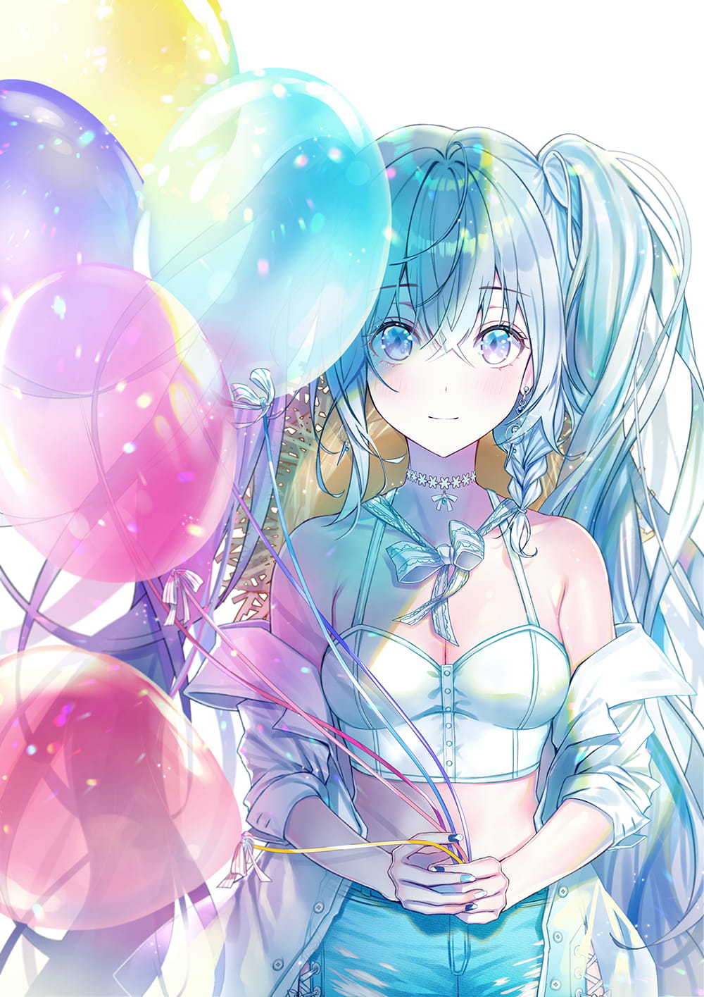 P站画师リウム作品 手机动漫壁纸