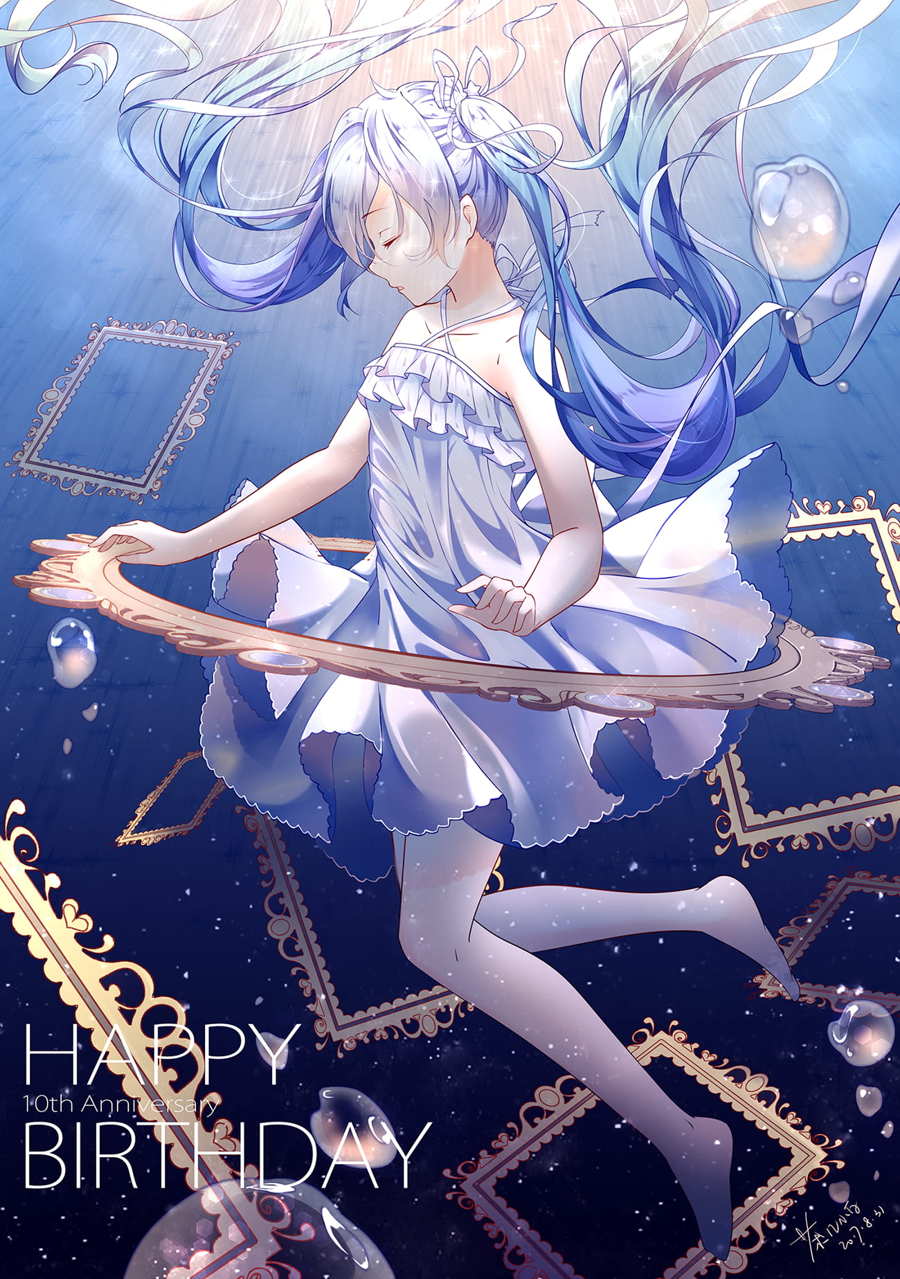 P站画师茶几小白作品 手机动漫壁纸