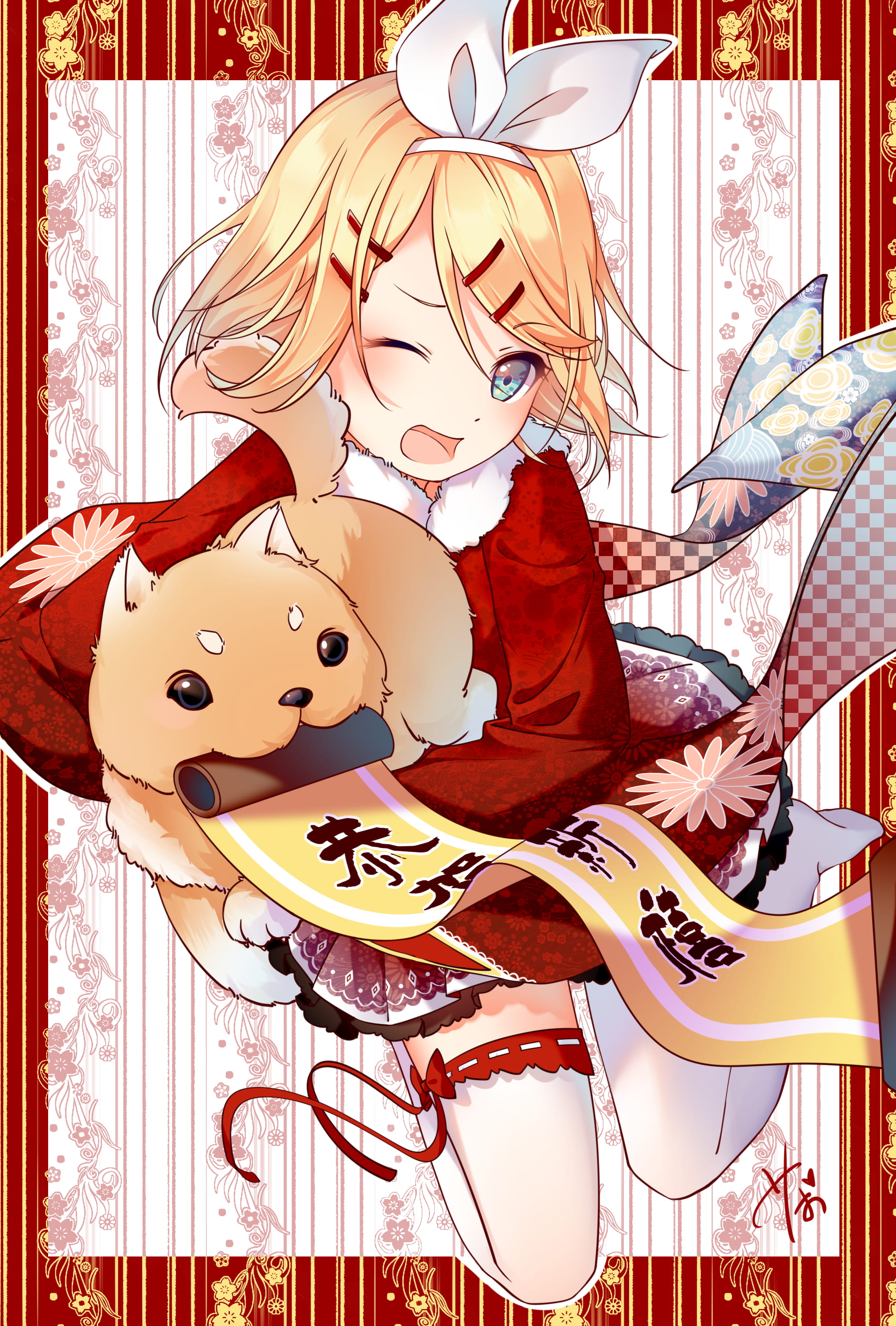 P站画师茶几小白作品 手机动漫壁纸