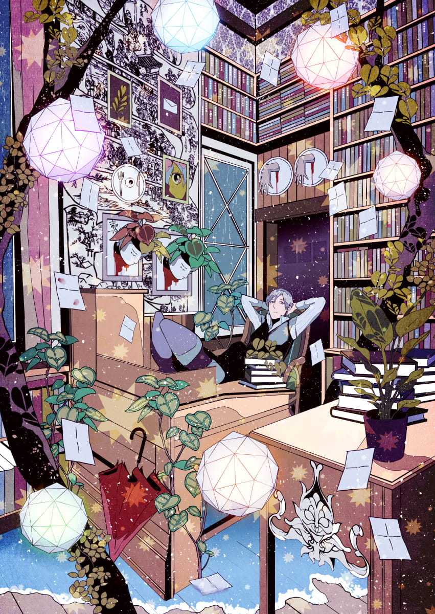 P站画师長谷梨加｜まがた作品 手机动漫壁纸