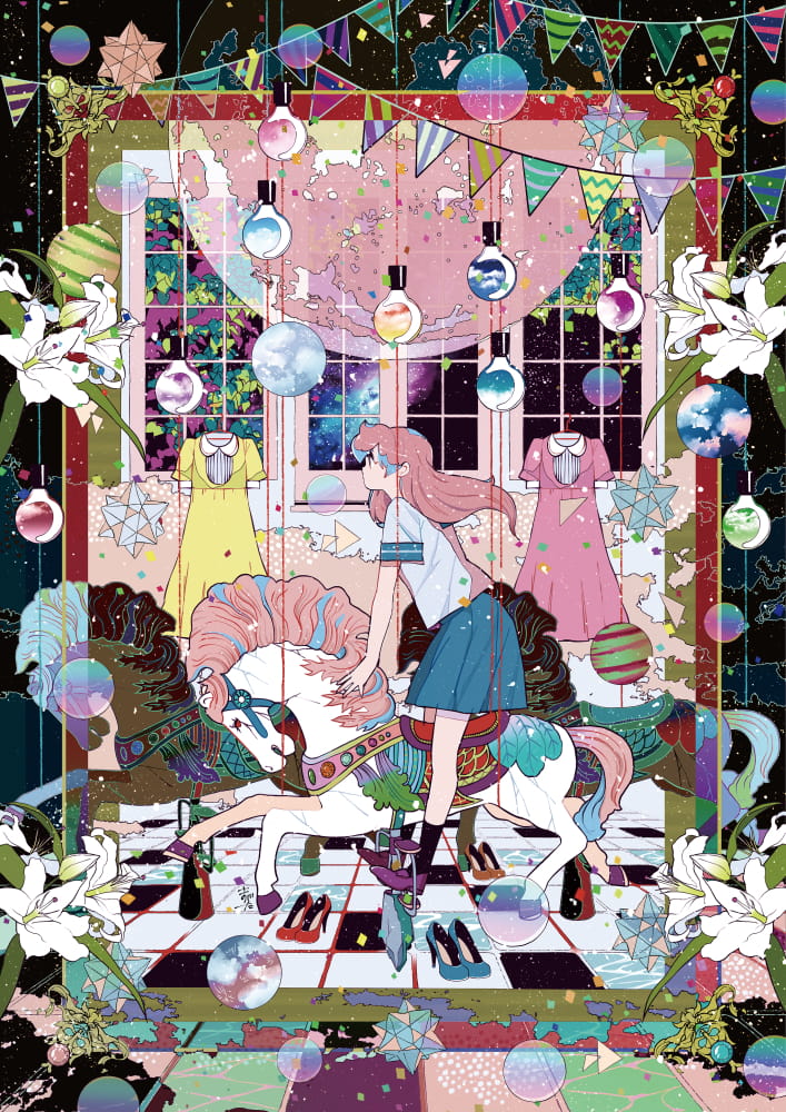 P站画师長谷梨加｜まがた作品 手机动漫壁纸