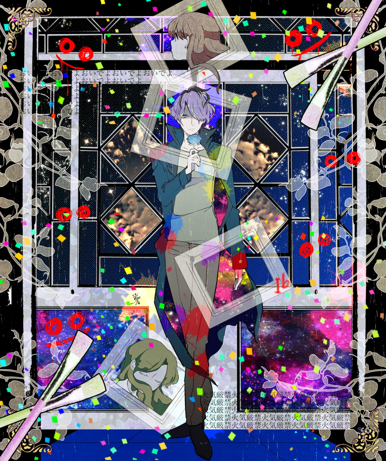 P站画师長谷梨加｜まがた作品 手机动漫壁纸