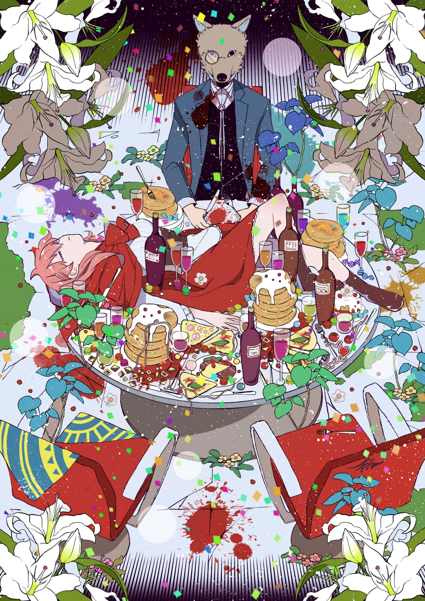 P站画师長谷梨加｜まがた作品 手机动漫壁纸