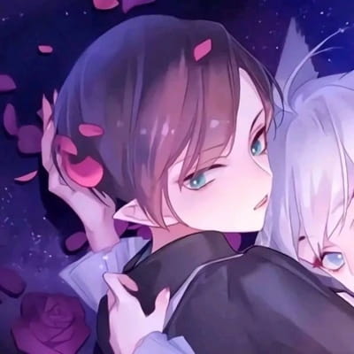 浪漫情侣头像动漫一对