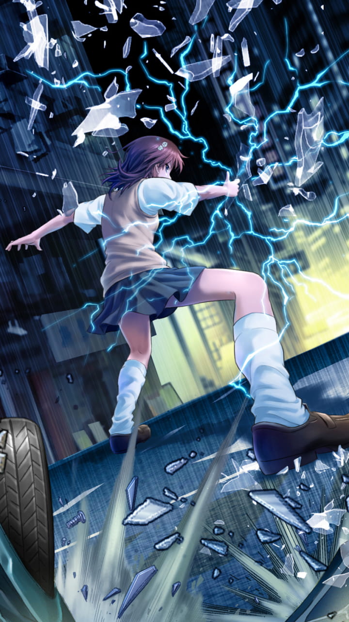 御坂美琴 某科学的超电磁炮手机壁纸