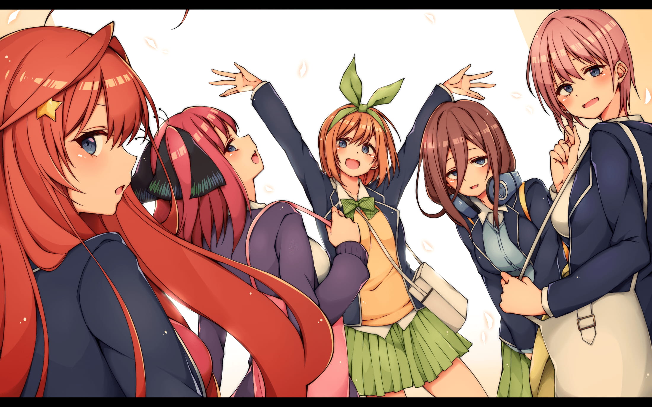 五等分的花嫁电脑壁纸 动漫壁纸