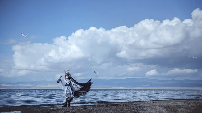 明日方舟初雪COS图