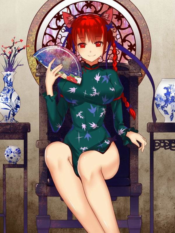 窈窕妩媚 手机壁纸 扇子特辑