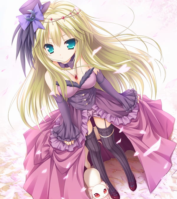 可爱小礼服 手机壁纸 少女笑颜