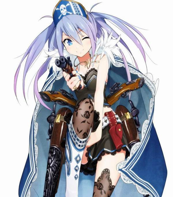 战斗型少女 手机壁纸 英气十足