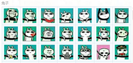 无节操神奇的兔子 QQ表情