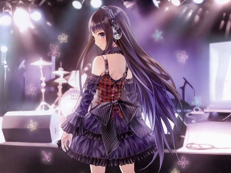 回眸遥望 桌面壁纸 深邃眼神