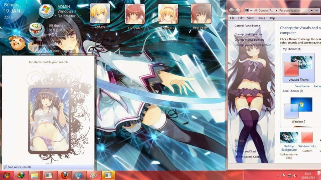 win7主题 恋剑乙女Koiken Otome