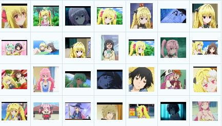 【QQ表情】To LOVEる -とらぶる-表情100p+ 静+动