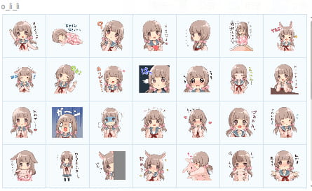 兔子系女友QQ表情