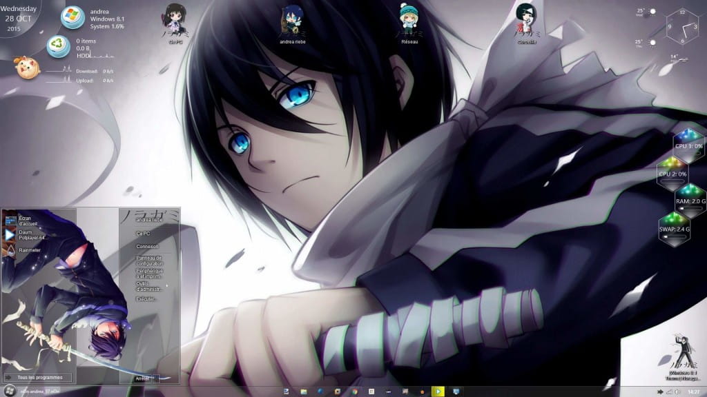 win8主题 野良神Noragami Aragoto