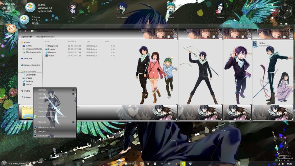 win8主题 野良神Noragami Aragoto