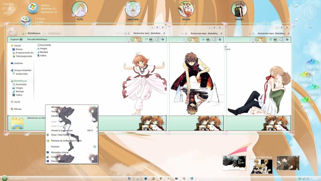 win8主题 翼年代记Tsubasa Reservoir Chronicle