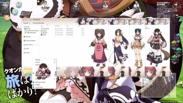 久远 win10主题 传颂之物 虚伪的假面