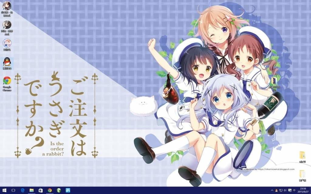 请问您今天要来点兔子吗 win10主题