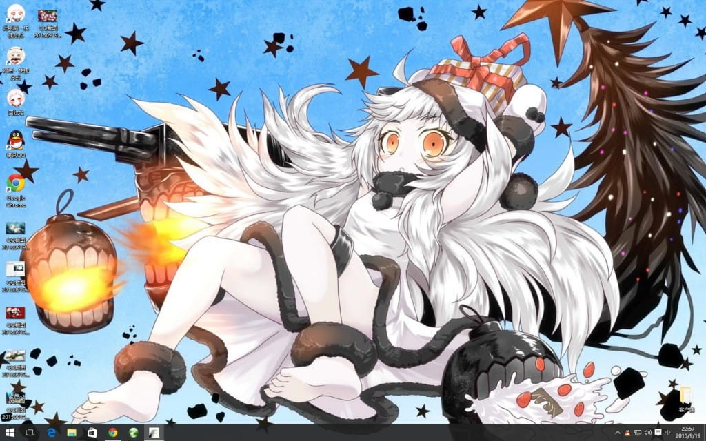 【win10主题】舰队Collection 北方栖姬