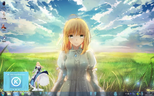 圣杯之战 win7主题 Fate Stay Night