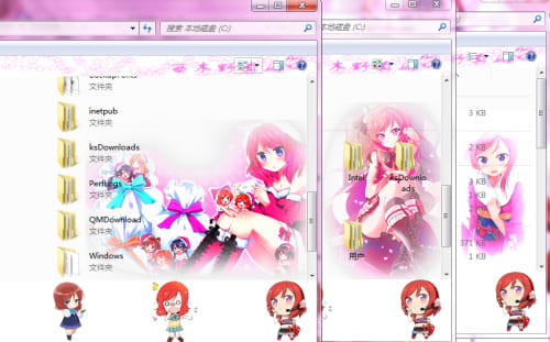 win7主题lovelive 西木野真姬