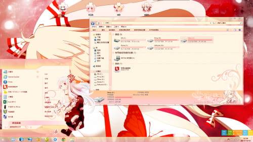 藤原妹红 win7 东方Project