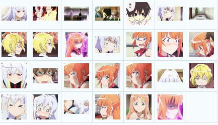 【QQ表情】可塑性记忆—艾拉为主 55P表情