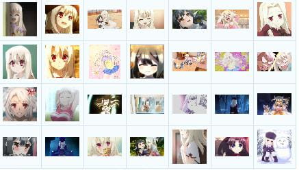 【QQ表情】魔法少女伊利亚-自制90+表情