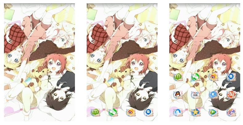 娱乐社员 手机主题 摇曳百合