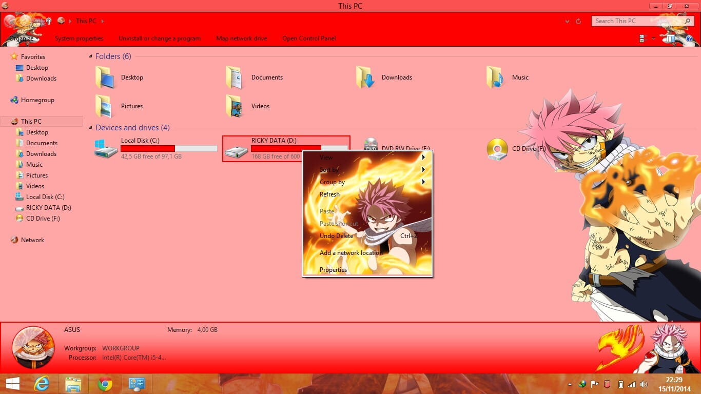 【win8/win8.1主题】妖精的尾巴 热血来袭！