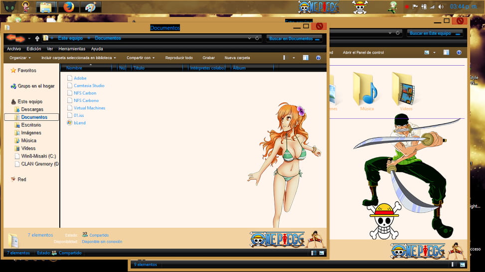 【win8.1主题】海贼王 one piece