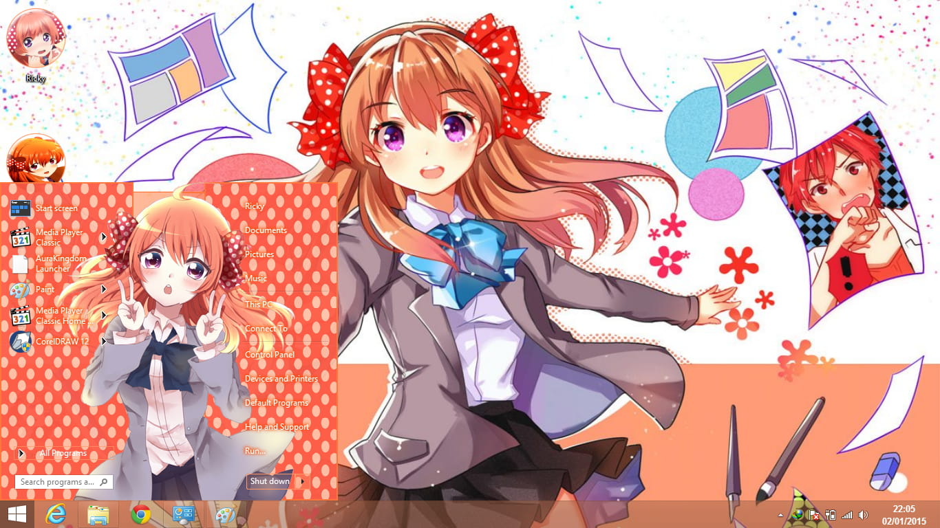 【win8/win8.1主题】月刊少女野崎君 佐仓千代美如