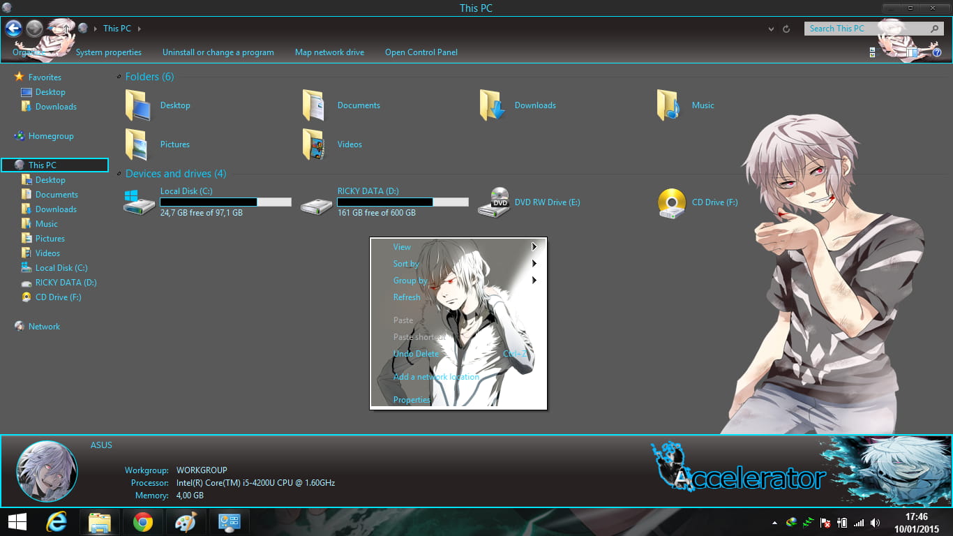 【win8/win8.1主题】Accelerator 一方通行