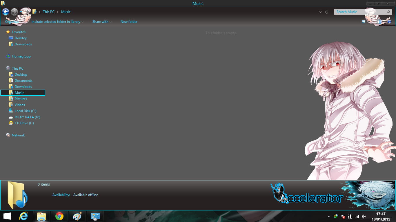【win8/win8.1主题】Accelerator 一方通行