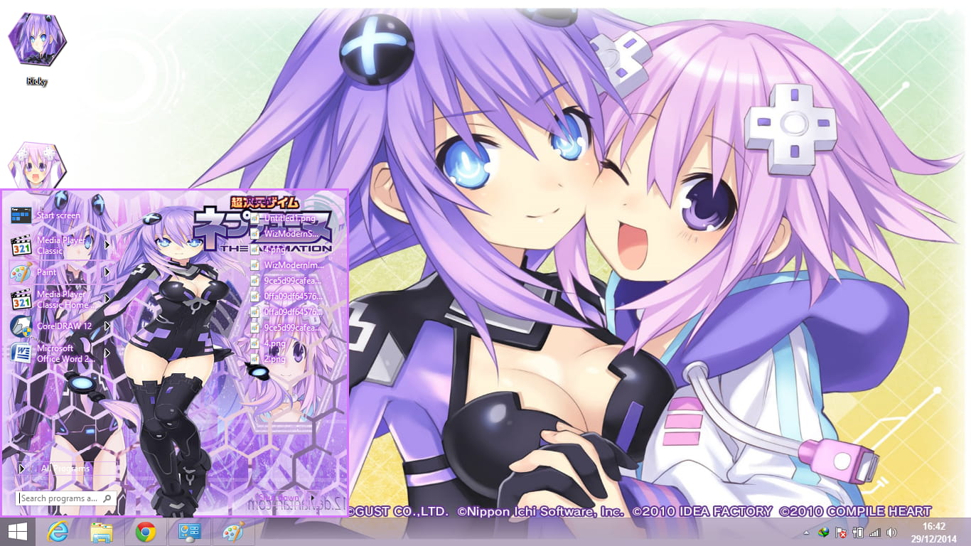 【win8/win8.1主题】超次元游戏 海王星