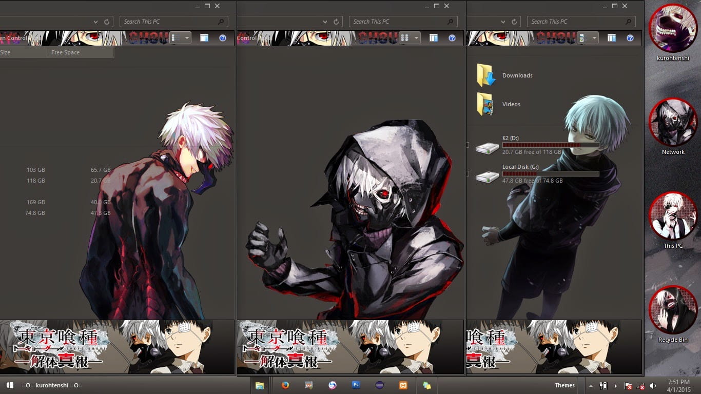 【win8主题】东京搜查官--金木win8主题