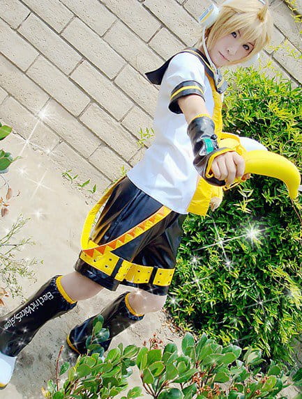 【COS】镜音连与Kaito的冰蕉一日遊