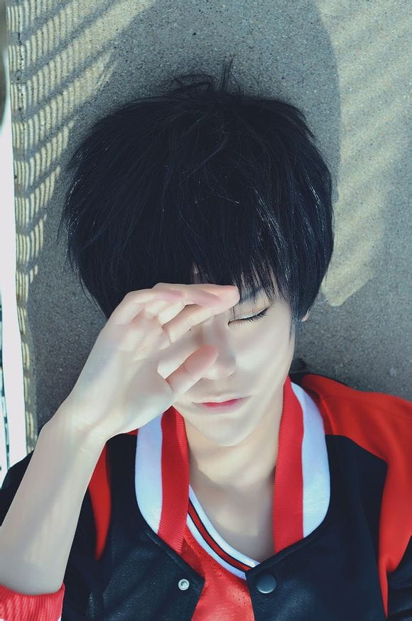 灌篮高手cos流川枫 教练我想要小伙伴