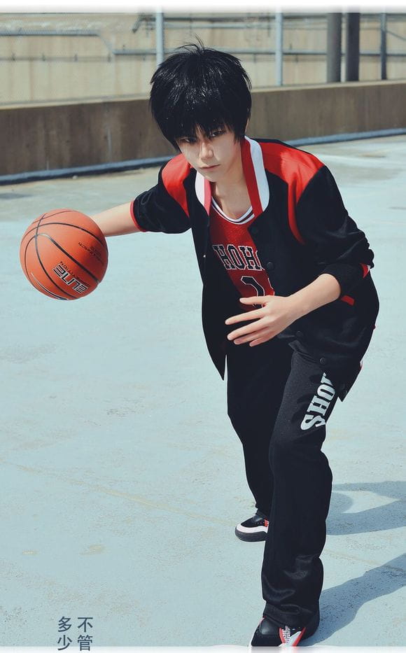 灌篮高手cos流川枫 教练我想要小伙伴