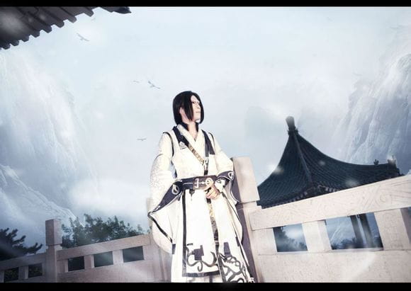 心中有花梦不开 COS剑三纯阳自定版