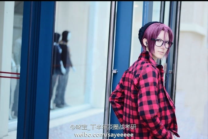 【COS】【free!】松冈凛 第二季私服+眼镜设定